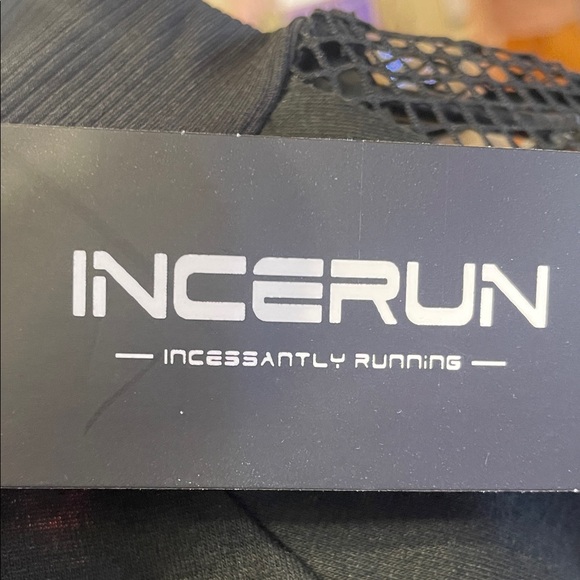 Black Women's Mesh Sleeve Top - Picture 2 of 2